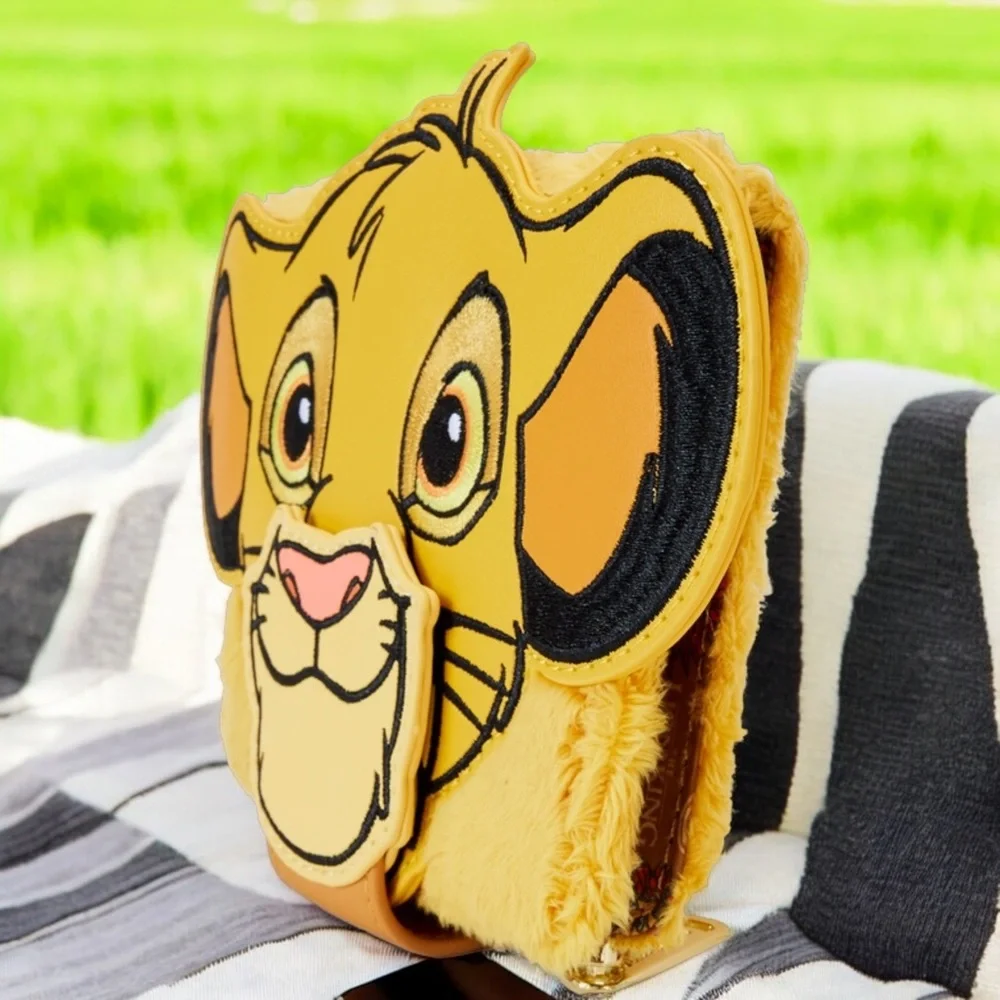 Loungefly The Lion King Exclusive 30th Anniversary Simba Plush Flap Wall…